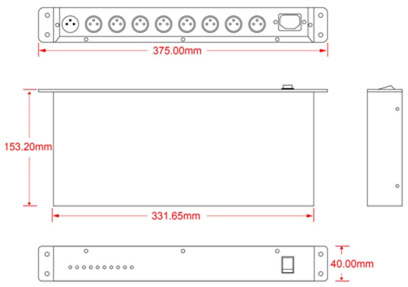 4W DMX512 Signal for DMX Wireless Controller
